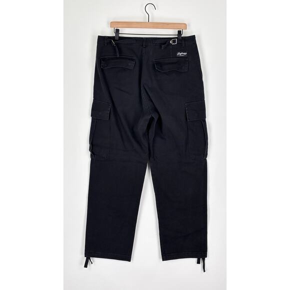 G59 Records Surplus Cargo Denim Jeans Pants Black Mens Size 36 New $uicideboy - Picture 4 of 10